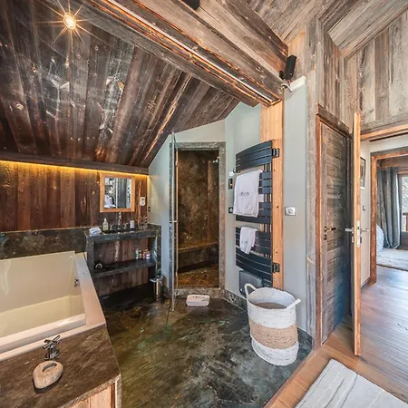 De Gamme Proche Des Pistes Avec Sauna Et Parking Privé - Fr-1-344-1209 Chalet Saint-Martin-de-Belleville